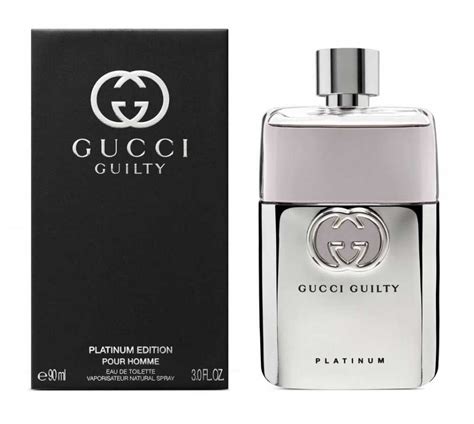 gucci gucci guilty platinum|Gucci Guilty platinum for men.